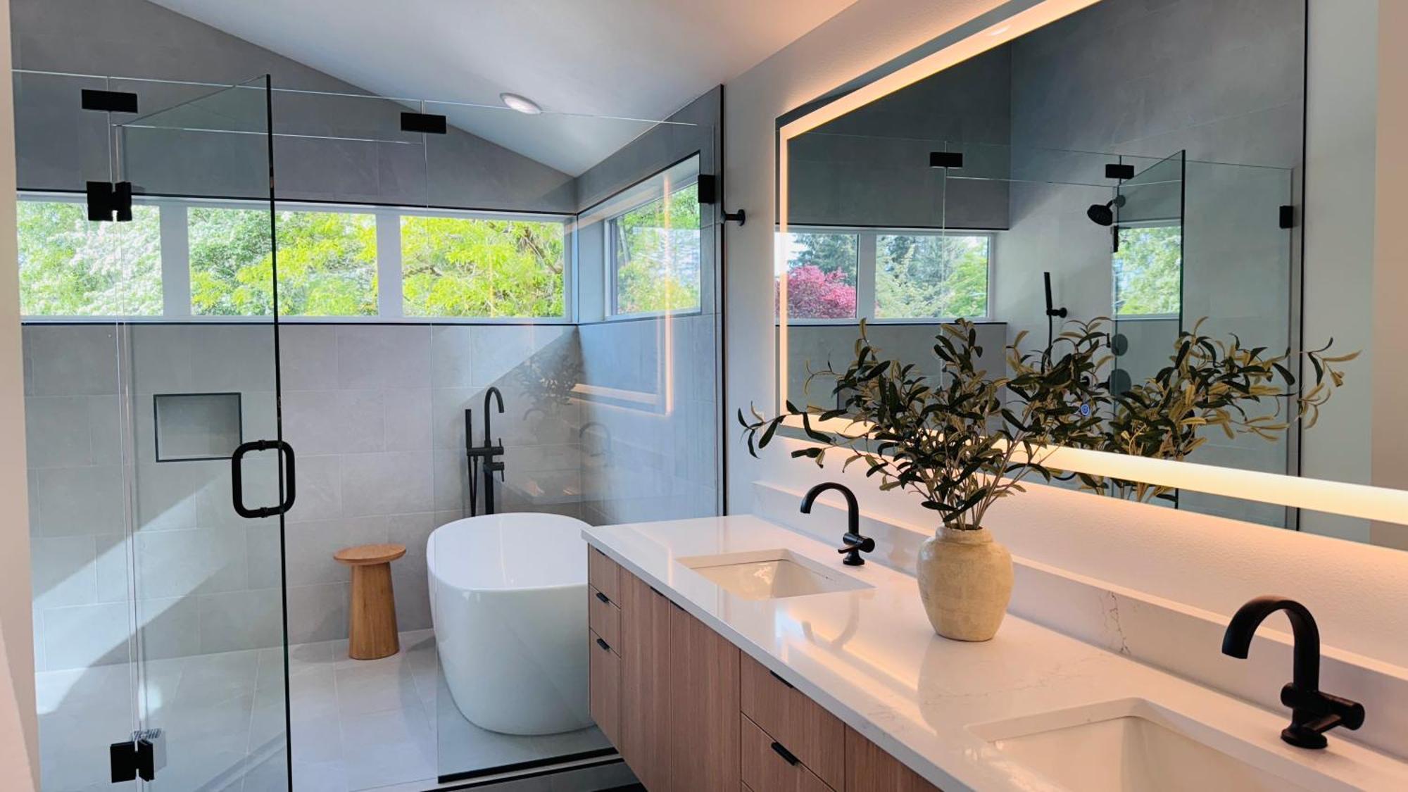 Brand New Architectural Gem 1900 Sqft House With Bathroom 15min To Downtown Holiday home Seattle